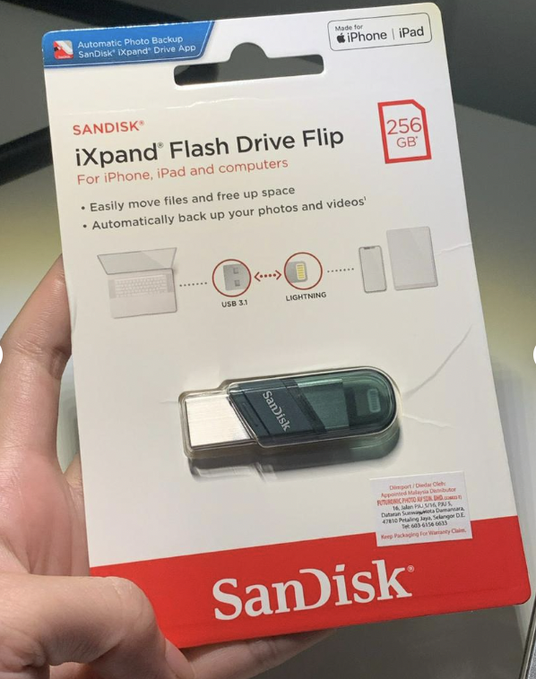 hkxxkrjp's tweet photo. iPhone user yang storage kecik, cepat full, YOU NEED THIS‼️

Berbaloi sangat untuk invest kalau ada banyak documents and beribu gambar untuk backup. Tak payah on laptop lansung. Lagi laju dari iCloud pulak tu😭

The best invention ever! WAJIB beli👍💯 https://t.co/9C0rjialfy