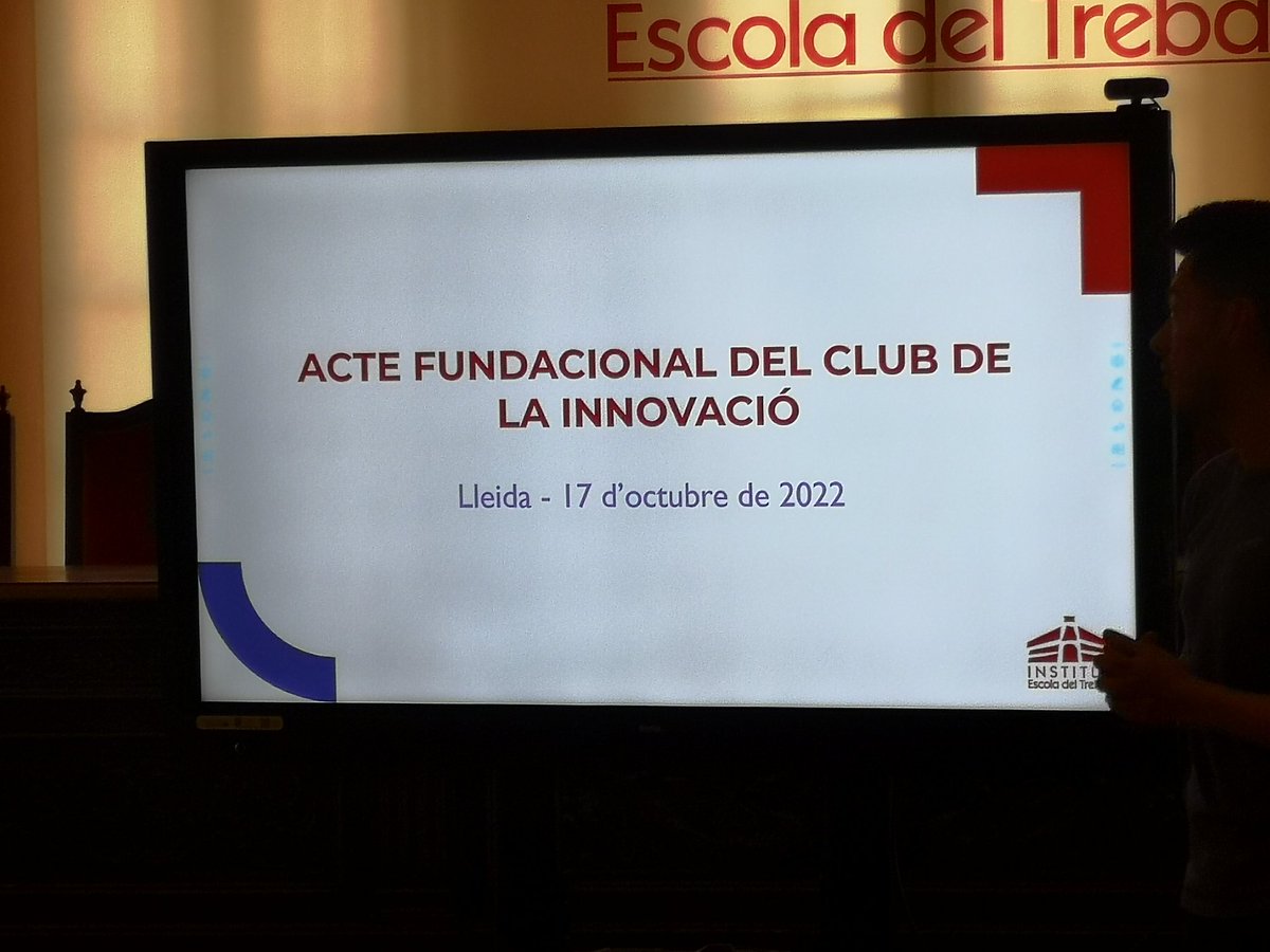 Arranca la constitució del Club de la innovacio amb alumnat que voluntàriament volen participar en reptes, concursos i certaments <a href="/etlleida/">Escola del Treball</a> <a href="/impulsfp/">ImpulsFP 💡</a>
