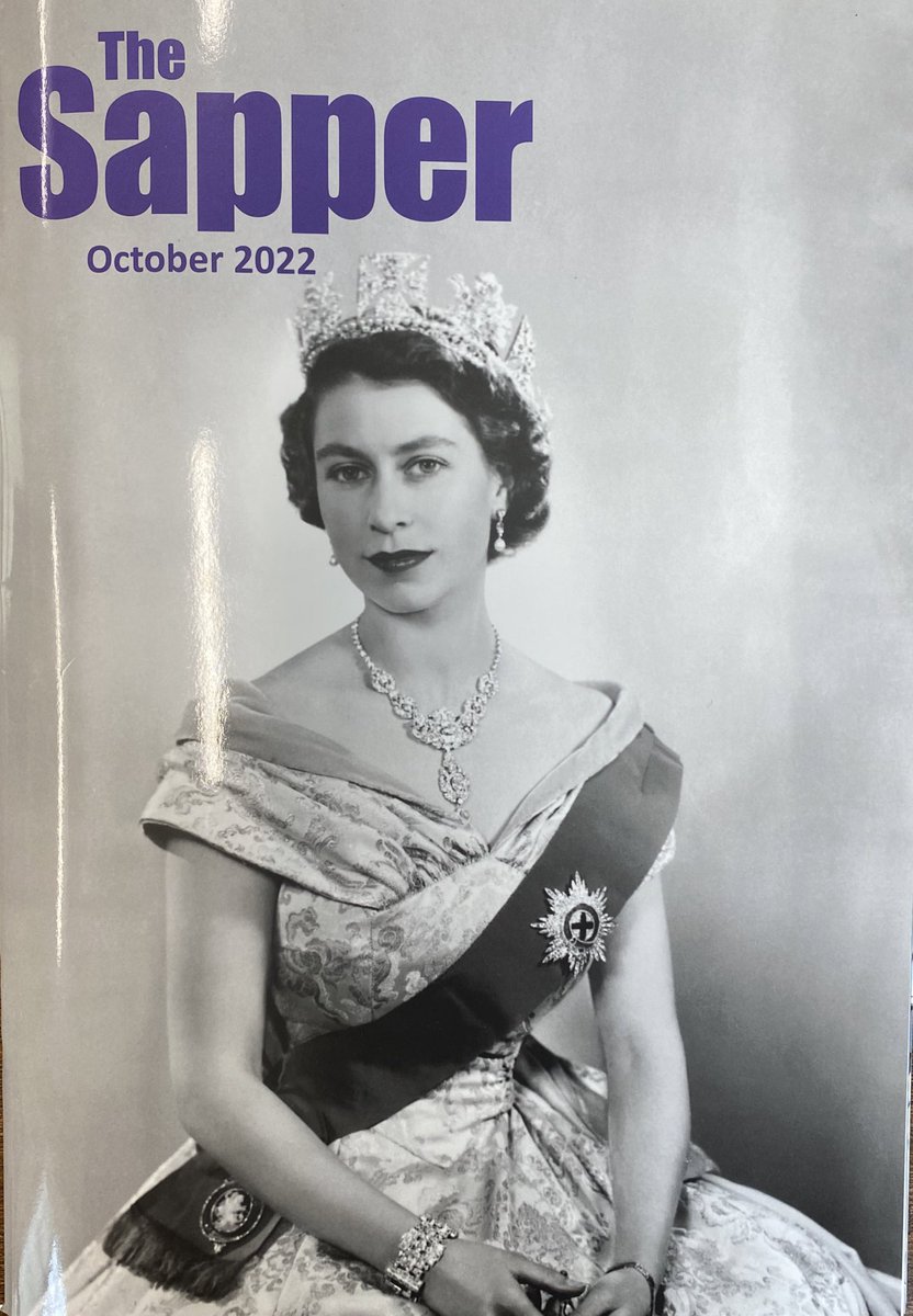CorpsColRE's tweet photo. On route to the @Proud_Sappers @ReaController #SapperFamily, the October edition of #TheSapper π. The edition includes a bespoke Late Colonel-in-Chief Tribute booklet & much much moreβ¦.@UrchTyrone https://t.co/ah35iUx4uF