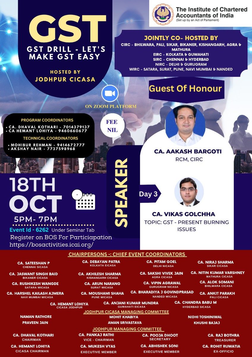 LohiyaHemant's tweet photo. Jodhpur CICASA https://t.co/OT5EG0xodW