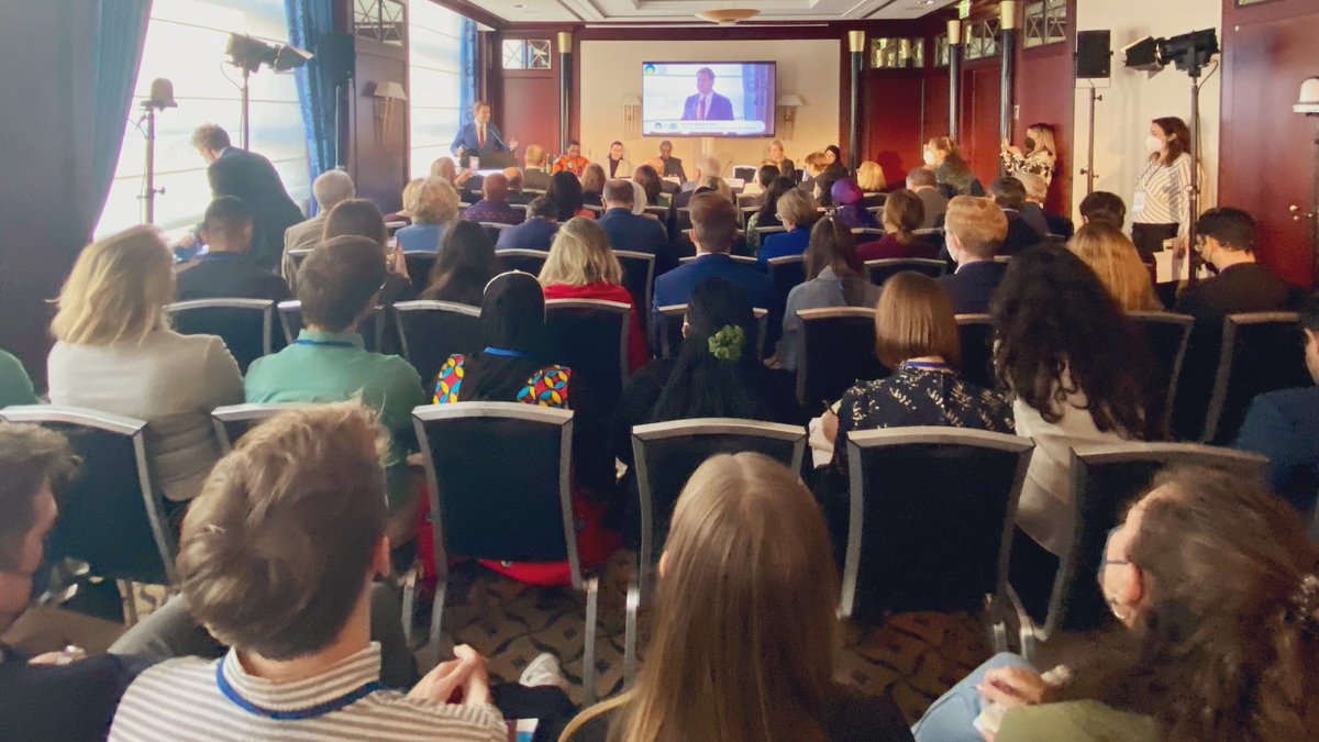 francescoflo's tweet photo. FULL HOUSE! @RBaptistaLeite opens #whs2022 session on role of MPs in pushing a shared global health political agenda. Prevention is top priority: letβs move away from reactive to preventive healthcare! #PredictiveGenomics can help! @UNITE_MPNetwork https://t.co/mitSbZvG9v