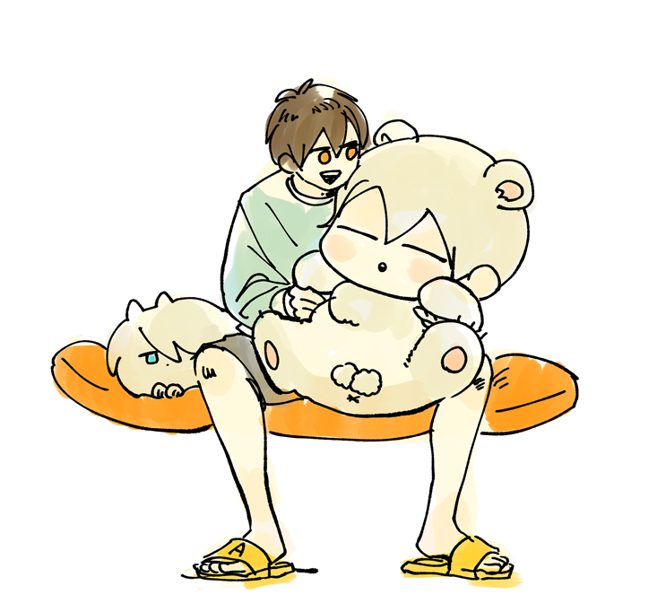 「さとる゛… 」|mu／￣￣＼のイラスト