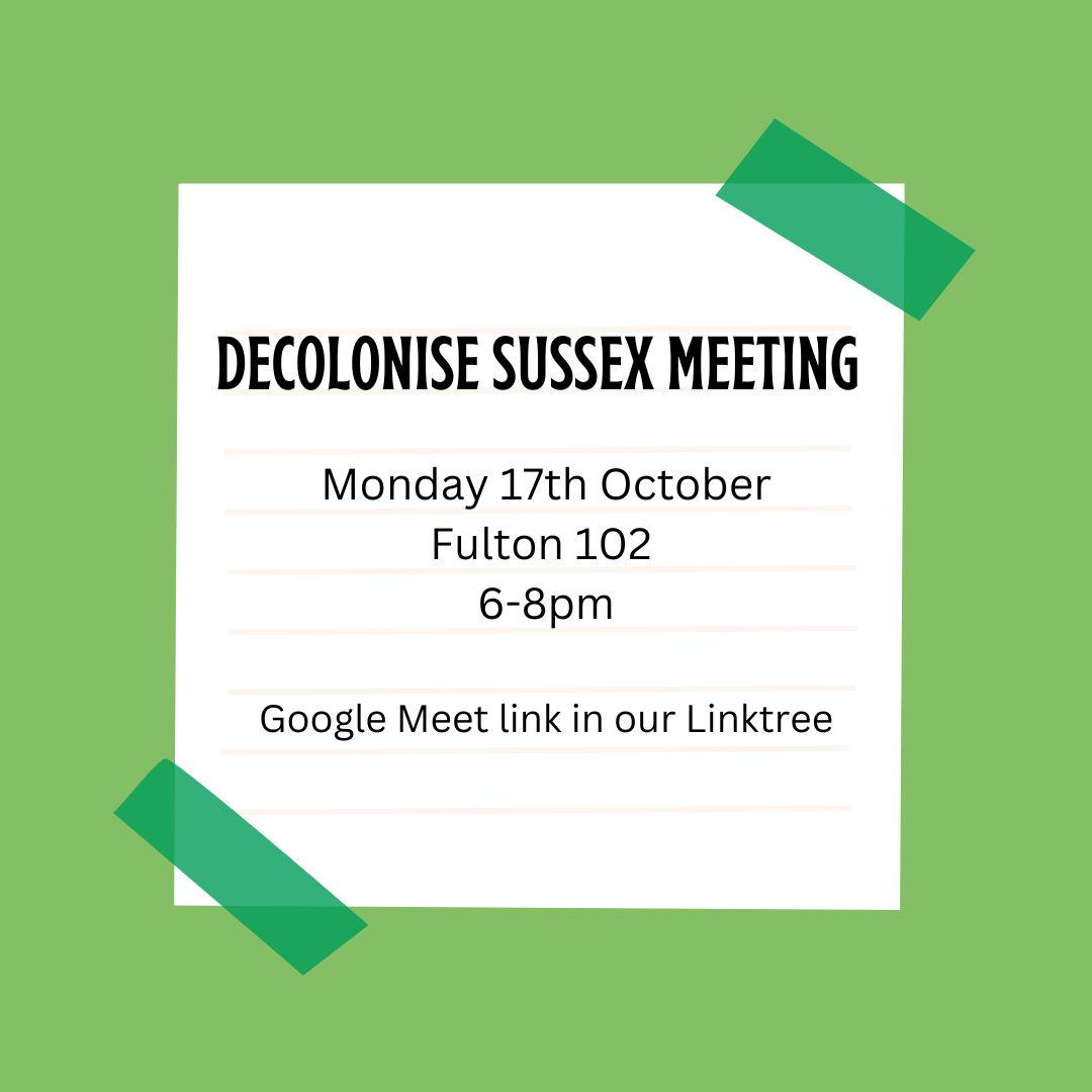 Decolonise Sussex tweet media