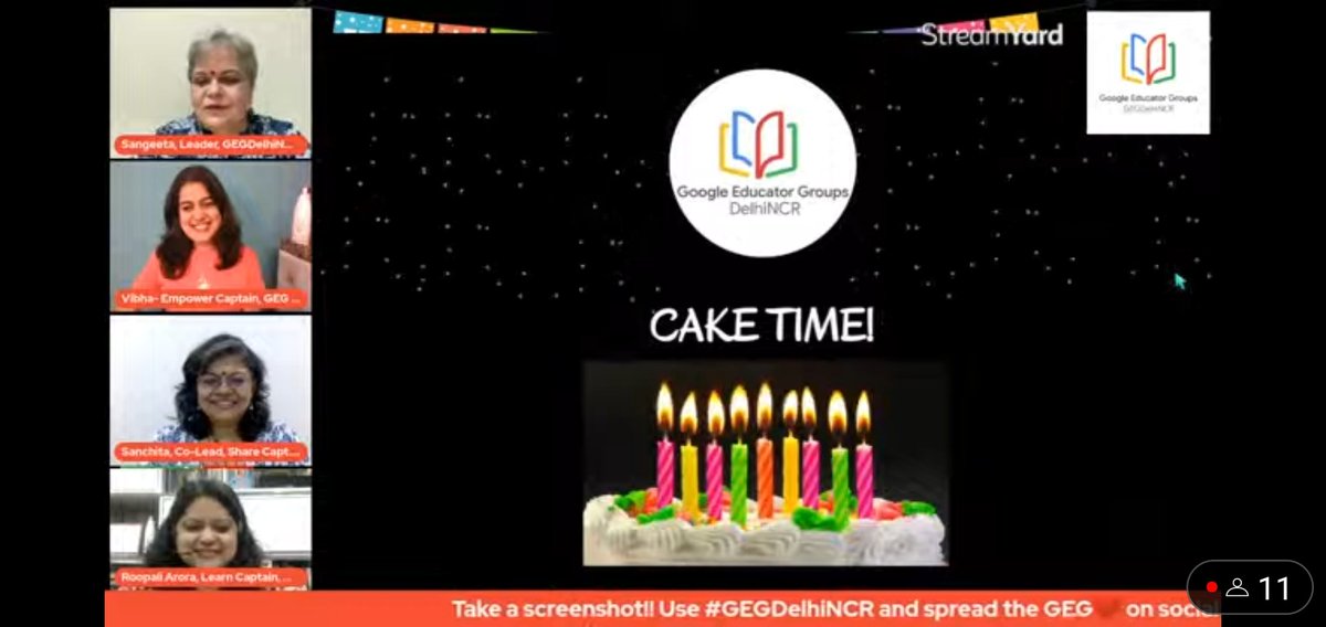 Sudeepta GEG Kolkata (@gegkolkataindia) on Twitter photo #GEGDelhiNCR celebrates 2 years of awesomeness! Join the celebrations live youtu.be/CUTkCYfjaNY <a href="/GegProgram/">Google Educator Groups</a> <a href="/GEGDelhiNCR/">GEG DelhiNCR</a> #GEGDelhiNCR celebrates 2 years of awesomeness! Join the celebrations live youtu.be/CUTkCYfjaNY <a href="/GegProgram/">Google Educator Groups</a> <a href="/GEGDelhiNCR/">GEG DelhiNCR</a>