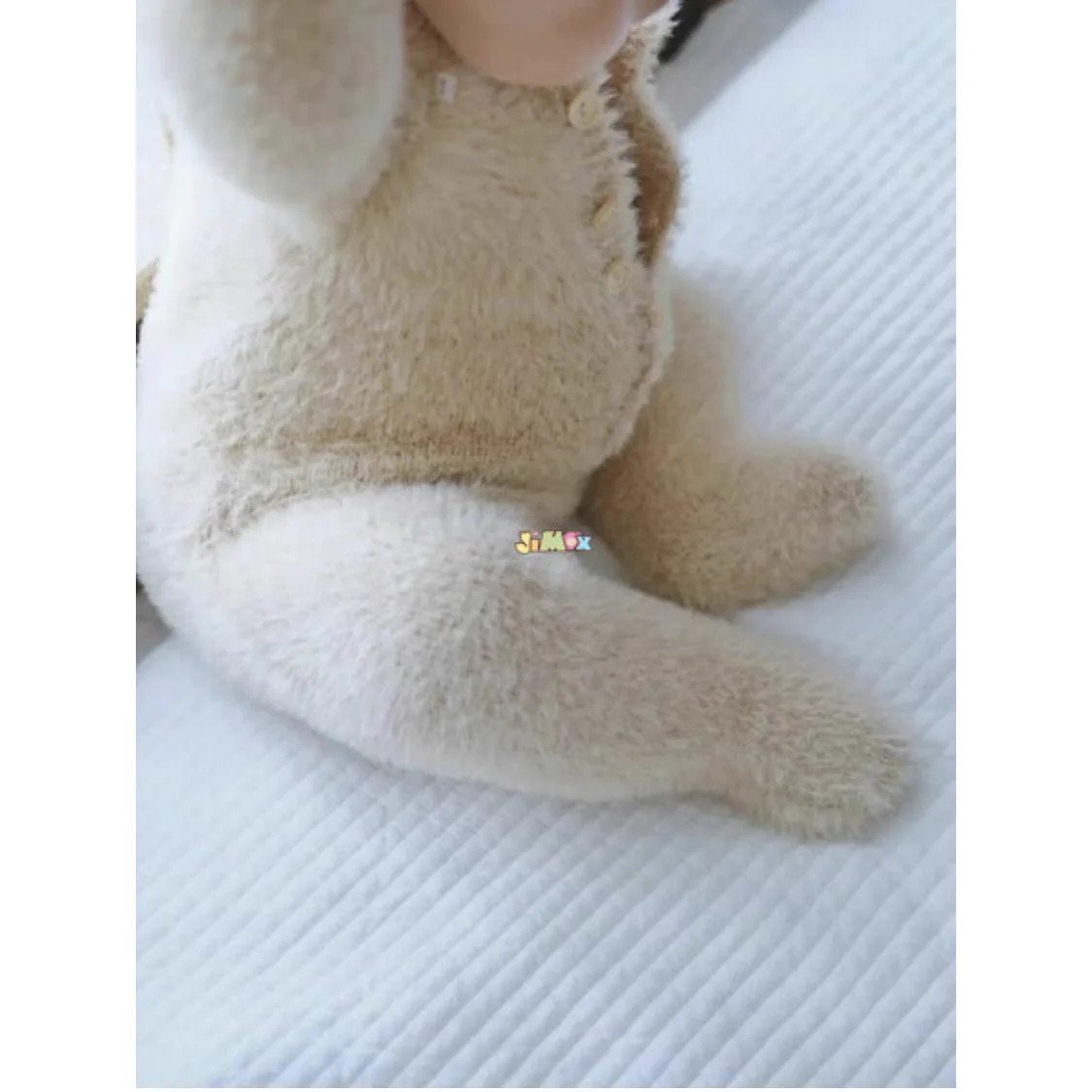 ぬいぐるみみたいな赤ちゃんに♡くまさんの可愛いロンパース 。