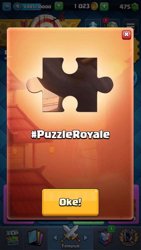Azelrian's tweet photo. @ClashRoyale So what next? #PuzzleRoyale https://t.co/XIVRvsPrP8