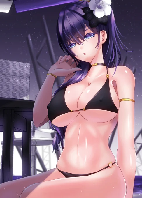 水着まふゆさん | みぞれ ふゆき #pixiv  去年描いた水着まふゆが1000ブクマ達しておりました、ありがとうございます!(再掲) 