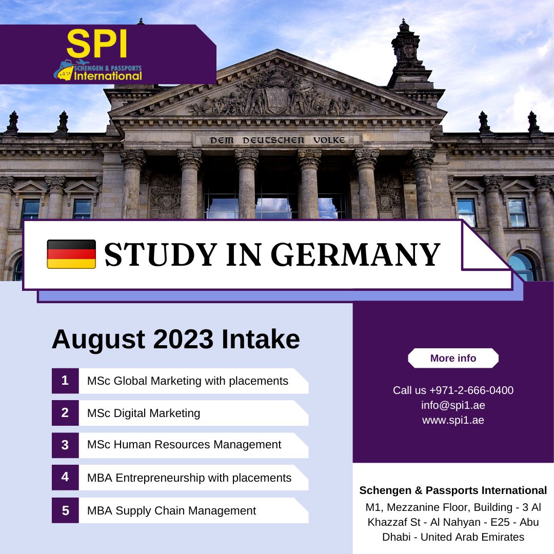 ConsultancySpi's tweet photo. #Study #studyineurope #topuniversities #admission2022 #admission2023 
#studyinpoland #studyinmalta #studyingermany #studyineurope #consultancyspi #studyabroad #StudyGermany #Schengen_visa
#ImmigrationConsultancyInDubai #romaniaworkpermit #jobseekers https://t.co/CEO1Y5w8rZ