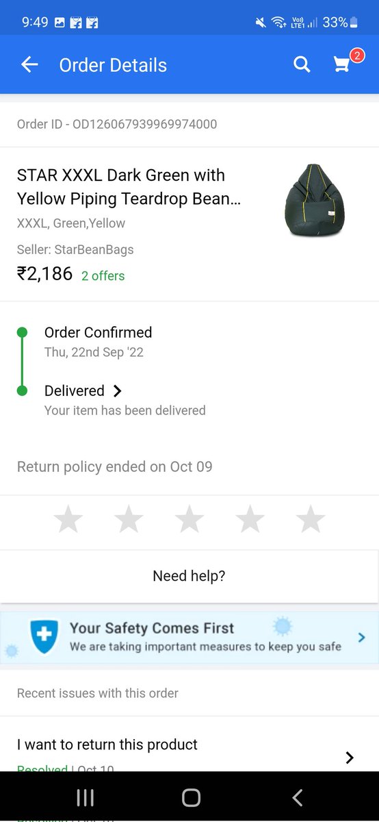 iFsagar's tweet photo. Product is not delivered. nice scam flipkart and your executive Don't respond. Will you solve the issue or I have to file legal complaint.
Order id OD126067939969974000
Courier boy no-9205449096
Showing delivered on 29th 
@Flipkart
@flipkartsupport
@jagograhakjago
#scam #Flipkart https://t.co/xupyUU0ZIl