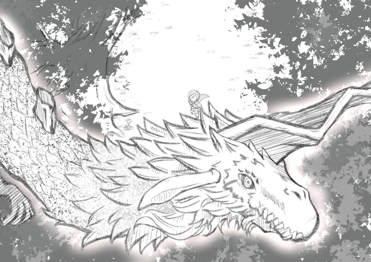 Day16 snake/serpent/dragon #Linktober2022 #Linktober #Zelda #Botw