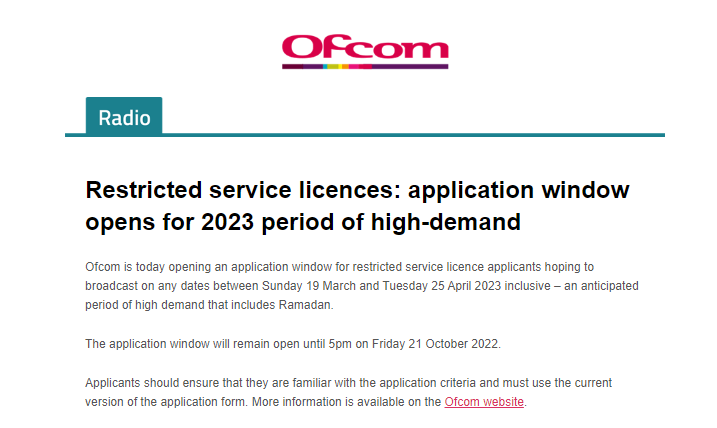 PPCUK_official's tweet photo. Restricted service licences: application window opens for 2023 period of high demand https://t.co/wULrl0p1t2 https://t.co/riGhRO3ym9