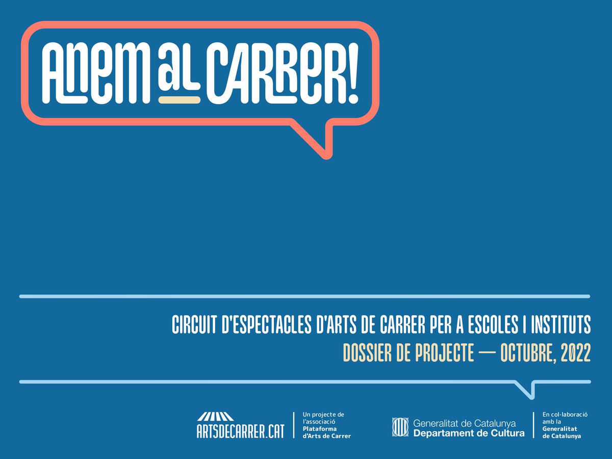 <a href="/SismografOlot/">Sismògraf Olot</a> / Circ A La Plaça / <a href="/OlotCultura/">Olot Cultura</a>  ofereix avui [The Frame] <a href="/28_electrico/">Eléctrico 28</a> dins el circuit "Anem Al Carrer!", una iniciativa de l'Associació Plataforma <a href="/artsdecarrer/">Arts de Carrer</a> dirigida a escoles i instituts.
Més informació i dossier:
artsdecarrer.cat/cicuit-anem-al…