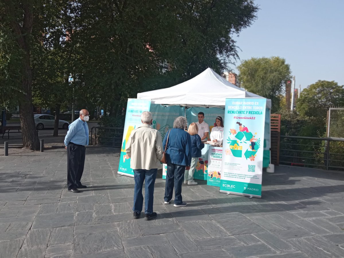 GreenEcolec's tweet photo. La pasada semana dimos por finalizada la #GreenWeek22, desde @FundacionEcolec queremos agradecer vuestra participación en todas las ciudades que hemos recorrido.
¡Nos vemos en la próxima! ♻️ https://t.co/54g1byQ7sh