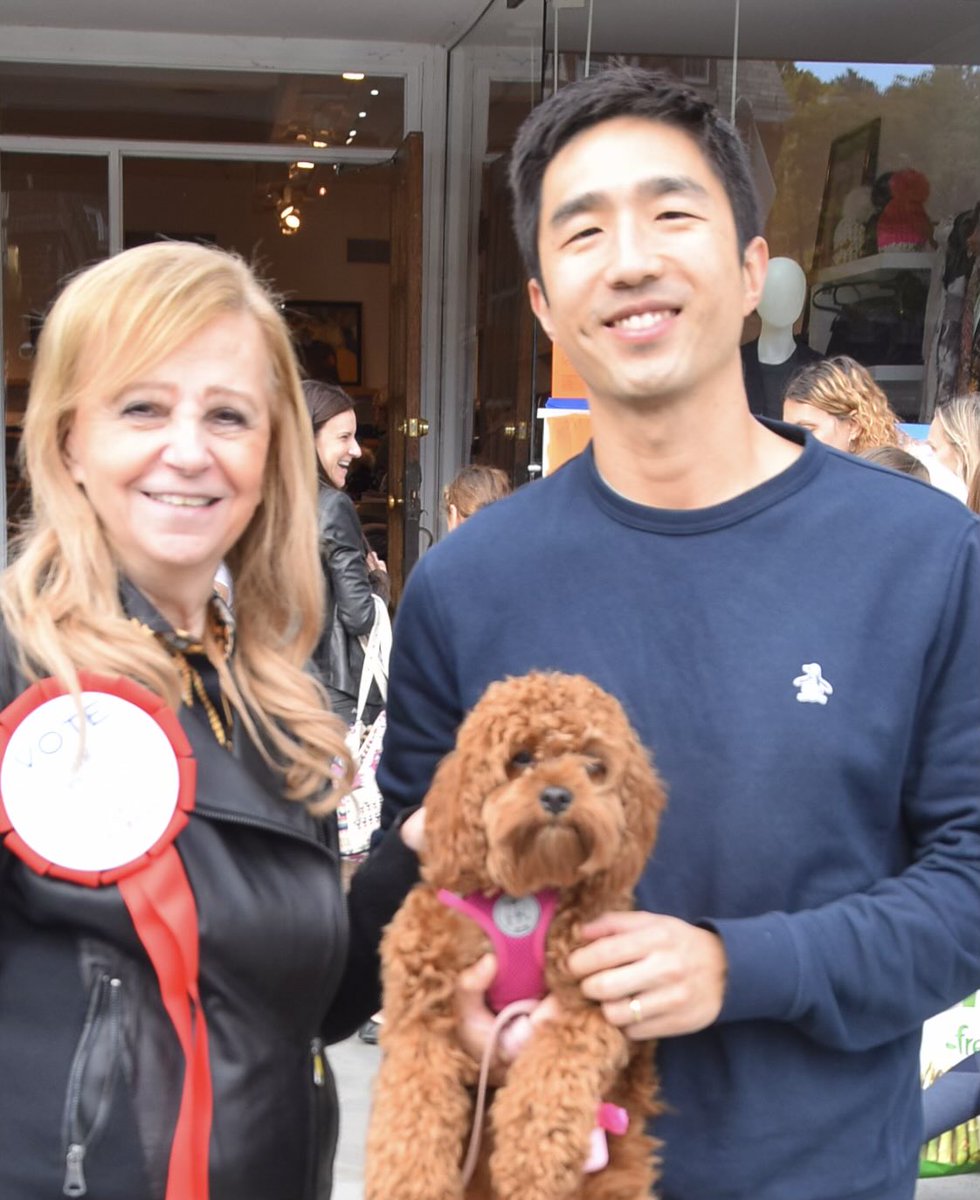 LevittFlisser's tweet photo. I love #FurBabies &amp; can’t resist saying hello to all as I campaign! During Hurricane Sandy, I created a pet shelter to assist w/ owners who needed a place during the trying time. I’m part of #NY16. What matters to you matters to me. #MiriamForCongress #Pets #Dogs #Tell5Friends https://t.co/zvYUyKevmX