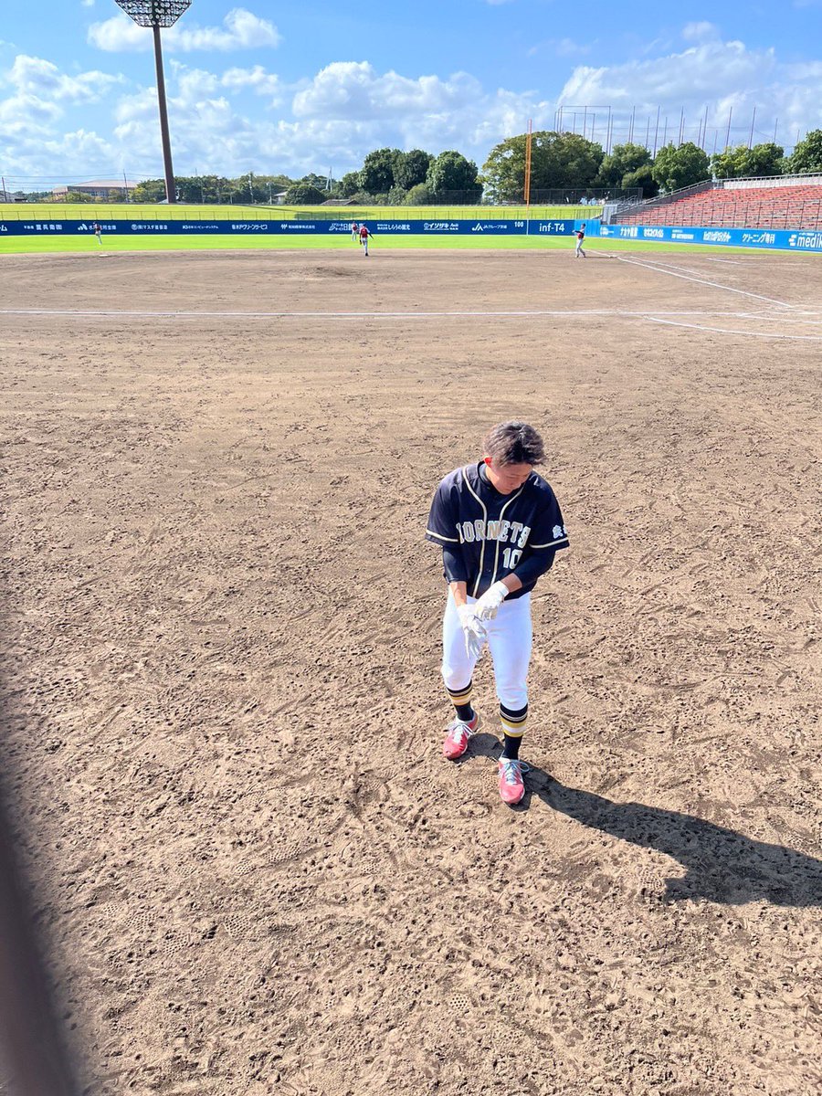 HORNETS893150's tweet photo. 2022.10.16(日)  2部
【高松宮賜杯 水戸地区予選】
🆚全農茨城 様
：ノーブルホームスタジアム水戸

  Hs |001 001 120| 5
全農|100 000 010| 2

⚠️エラー多発
相手投手をなかなか打ち崩すことができませんでした。
久しぶりの大会でしたが、勝てたのでよかったです！
全農様ありがとうございました！ https://t.co/sYN3rQHrJm