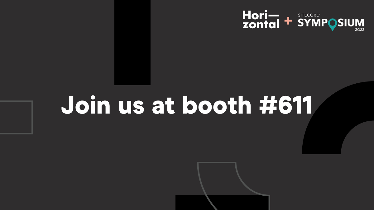 HztlDigital's tweet photo. Are you attending #SitecoreSYM? Come say Hi 👋 Stop by Booth 611 to learn more about how we help our clients create exceptional customer experiences.  https://t.co/mvaRcU6Yl9 https://t.co/xDEPH6OkfP