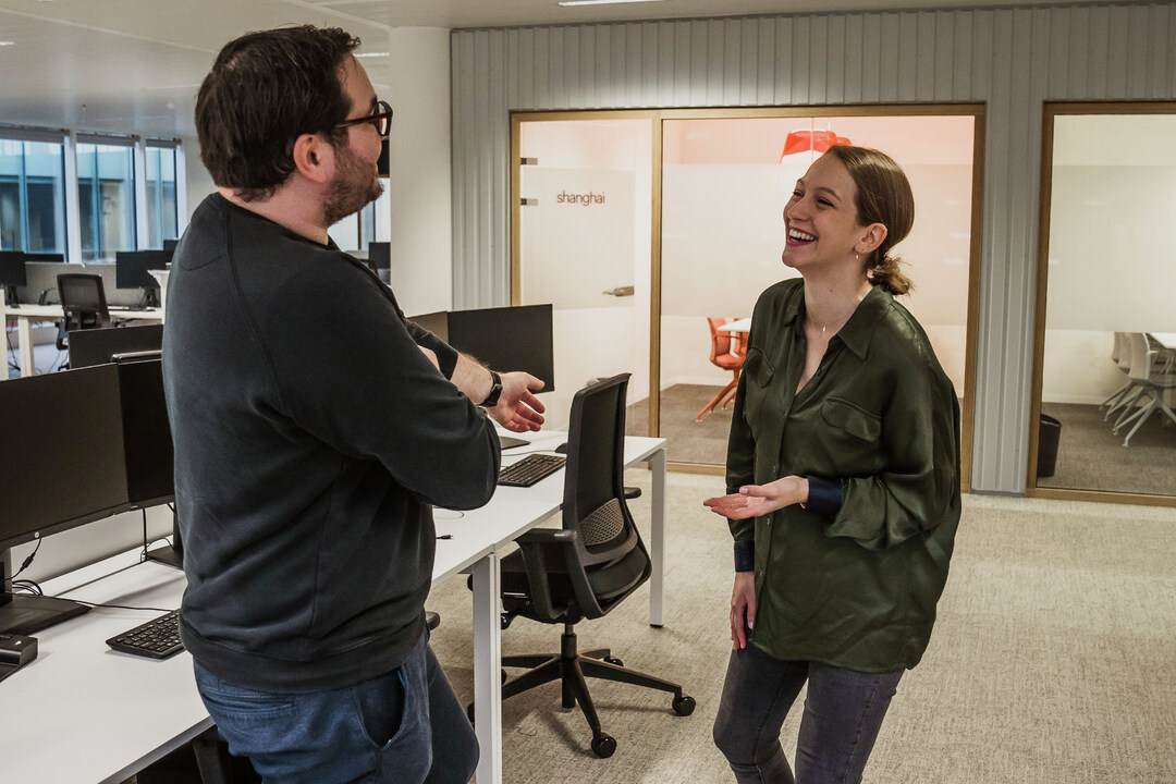 ausy_be's tweet photo. Celebrating our new HQ with a welcome breakfast and happy faces! 🥐☕🥂 #teamausy #newoffice https://t.co/zA6nsQQ8oJ