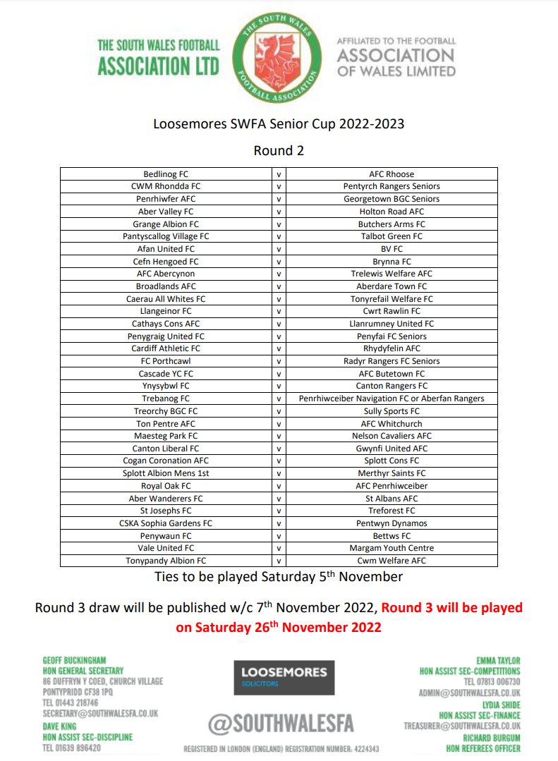 South Wales FA tweet media