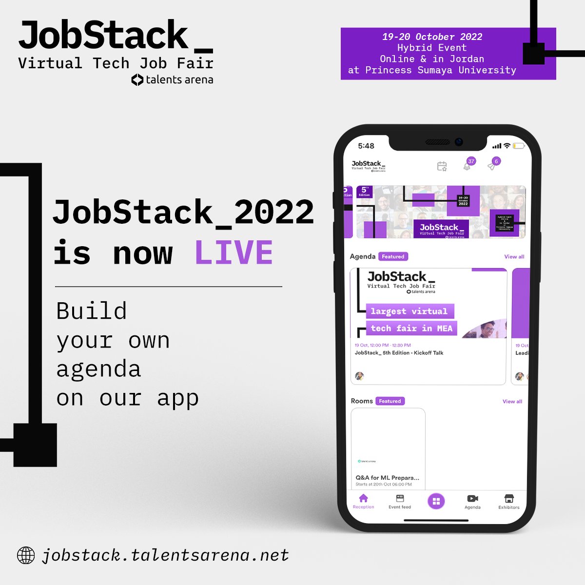 Talents Arena on X: 🔔Download JobStack App and build your own