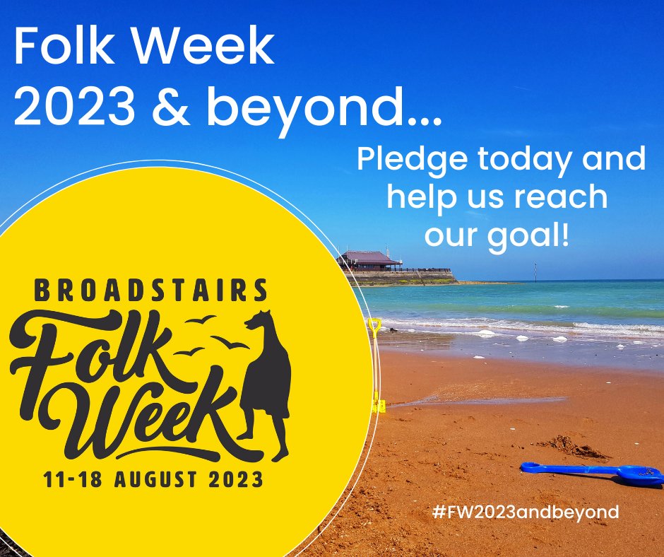 Folk Week is Crowdfunding for 2023 and Beyond! If you love Folk Week and it’s an important part of your summer, please donate, share and like our fund-raising page: spacehive.com/broadstairsfol… The minimum pledge is £2 – lots of smaller pledges really do count! #FW2023andbeyond