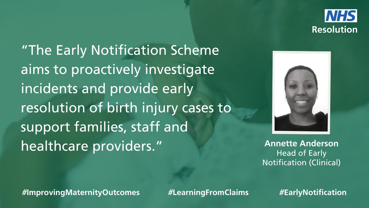 NHSResolution's tweet photo. We have set up a Maternity Voices Advisory Group to build closer links with families to support the development of the scheme. #EarlyNotification #maternity https://t.co/NjaevCYcZL