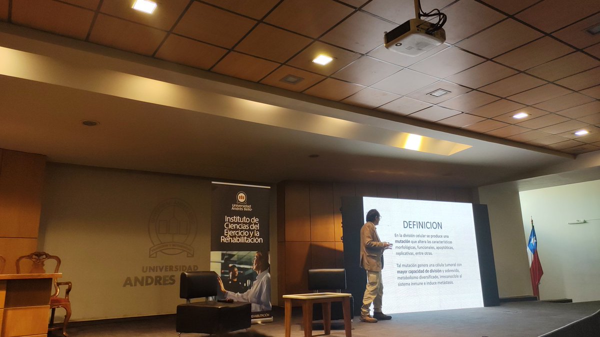 🆕 Hoy se presenta el nuevo Instituto de Ciencias del Ejercicio y Rehabilitación de la <a href="/uandresbello/">U. Andrés Bello</a>, con la charla del Dr. Erik Díaz Bustos, nutricionista, magíster en Salud Pública y doctor en Metabolismo Energético, Universidad de Cambridge, Inglaterra 🏋🏻‍♀️🏃🏻‍♀️🤾🏽‍♀️.