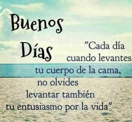 Buenos días!
#FelizLunes