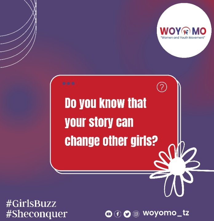 woyomo_tz's tweet photo. AGREE?
Sharing our stories with others invites others to connect with us. Whether the experiences we talk about are positive or negative — it doesn’t matter.
Stay tuned for the girl's buzz this October
#girlsbuzz #sheconquer #woyomo https://t.co/MkFPTUYsZ1