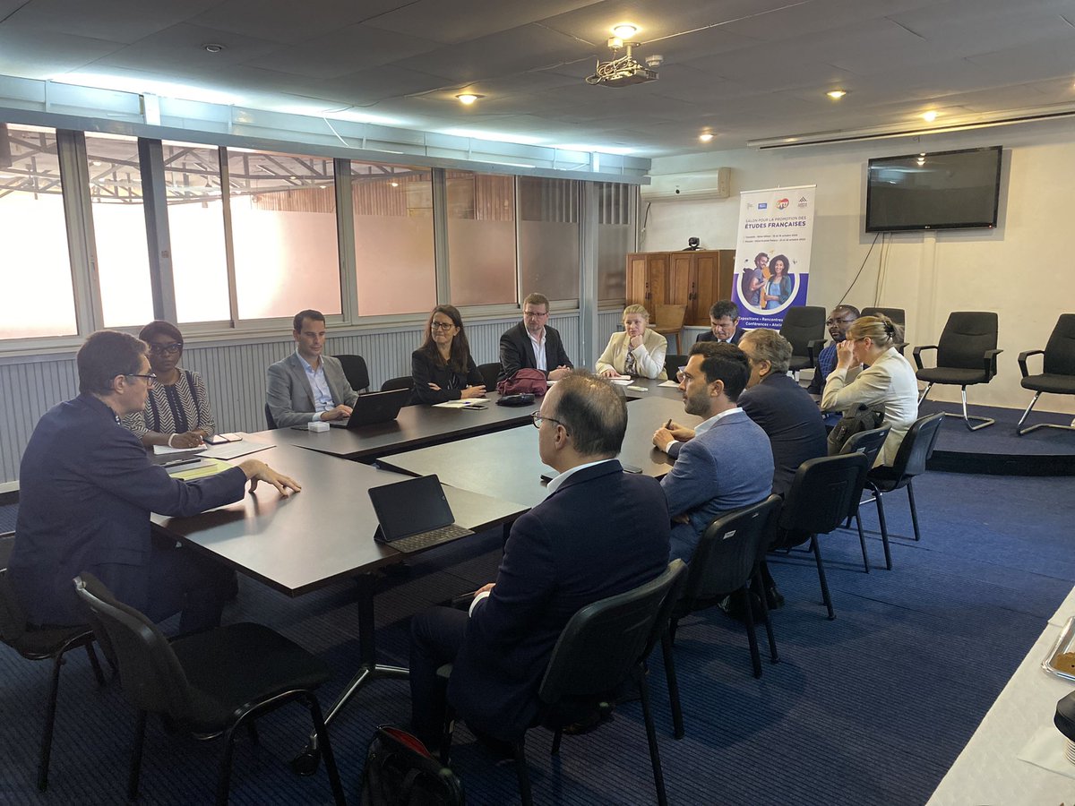 CampusFranceCam's tweet photo. En présence de:@AssasUniversite @UnivParisSaclay @Univ_CotedAzur @YannLorvo
Retrouvez-nous dès demain à l’hôtel Hilton Yaoundé et à l’Institut Français du Cameroun! 
#SAPEF_2022
#CooperationFranceCamer
#CampusFranceCameroun
#InstitutFrançaisduCameroun
#AmbassadeDeFranceAuCameroun https://t.co/40dMhbdfHx