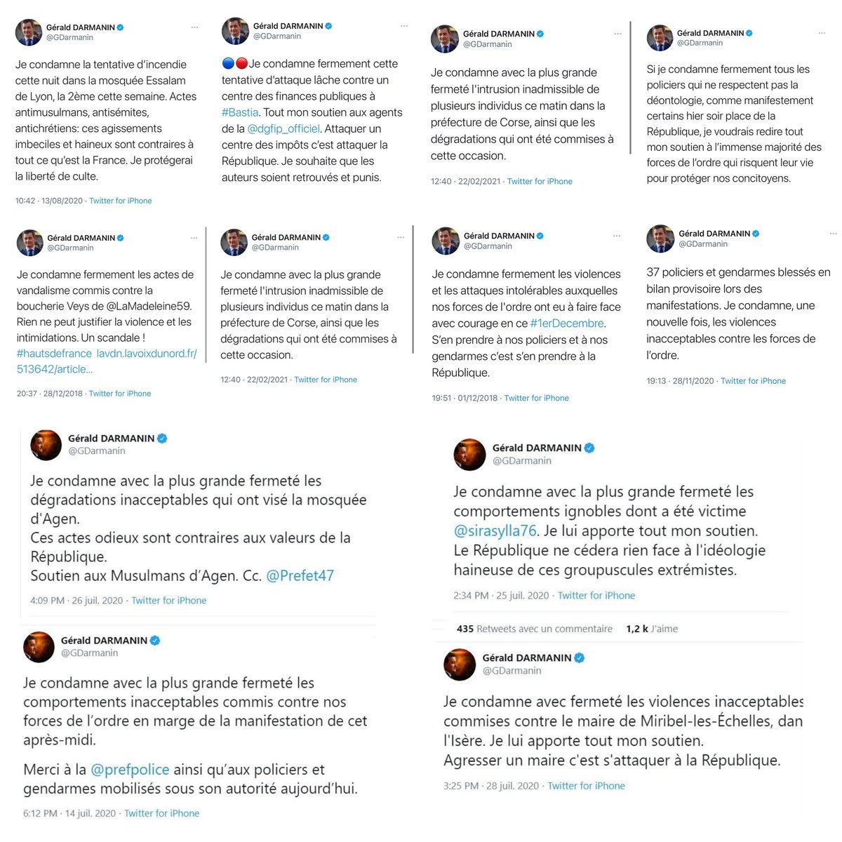 LaurentObertone's tweet photo. #Lola : le HuffPost a l'explication du silence de Gérald Darmanin. Son entourage a fait savoir qu'il « ne pouvait pas s'exprimer sur une enquête en cours ». 

Foutage de gueule historique. https://t.co/wwuaWvwdeP
