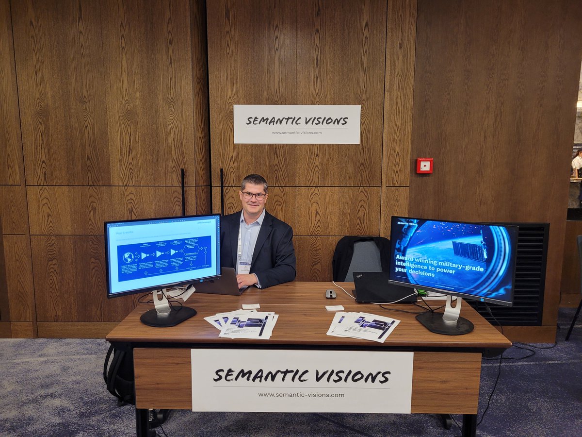 #TechNet Europe is in full swing, and our #COO Julius Rusnak is on hand to share how #SemanticVisions' #technology, powered by #data and #ai, is helping some of the world's largest organizations power their decisions.

lnkd.in/ectwpYdg <a href="/EU2022_CZ/">EU2022_CZ</a> <a href="/AFCEAEurope/">AFCEA Europe</a>