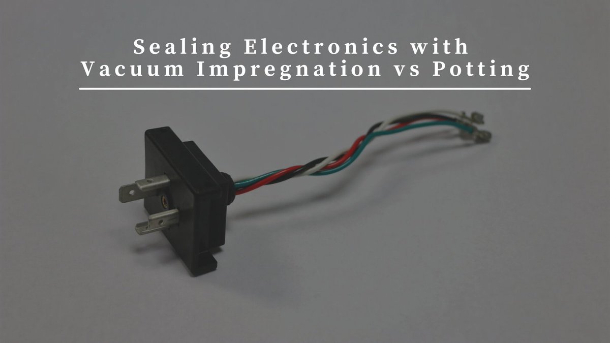 Godfrey_Wing's tweet photo. Sealing #electronics with vacuum impregnation or potting? 🤔

Potting and #vacuumimpregnation are two of the most popular methods to seal leak paths in electronics. Over the past few decades, vacuum impregnation use has surged over potting. Here's why. 👇 https://t.co/H6uPVH09eI https://t.co/GVZPlWnQxr