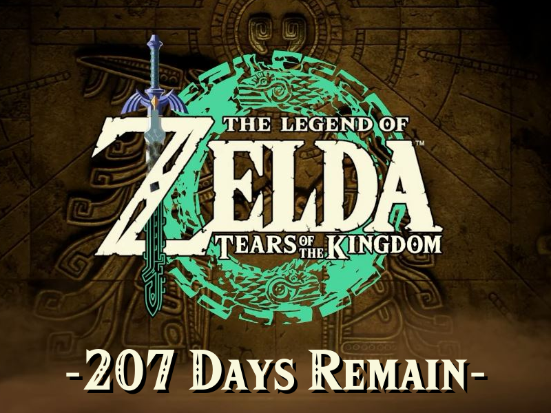 Zelda_Countdown's tweet photo. 207 days until the release of The Legend of Zelda: Tears of the Kingdom! https://t.co/KBbVgeagNX