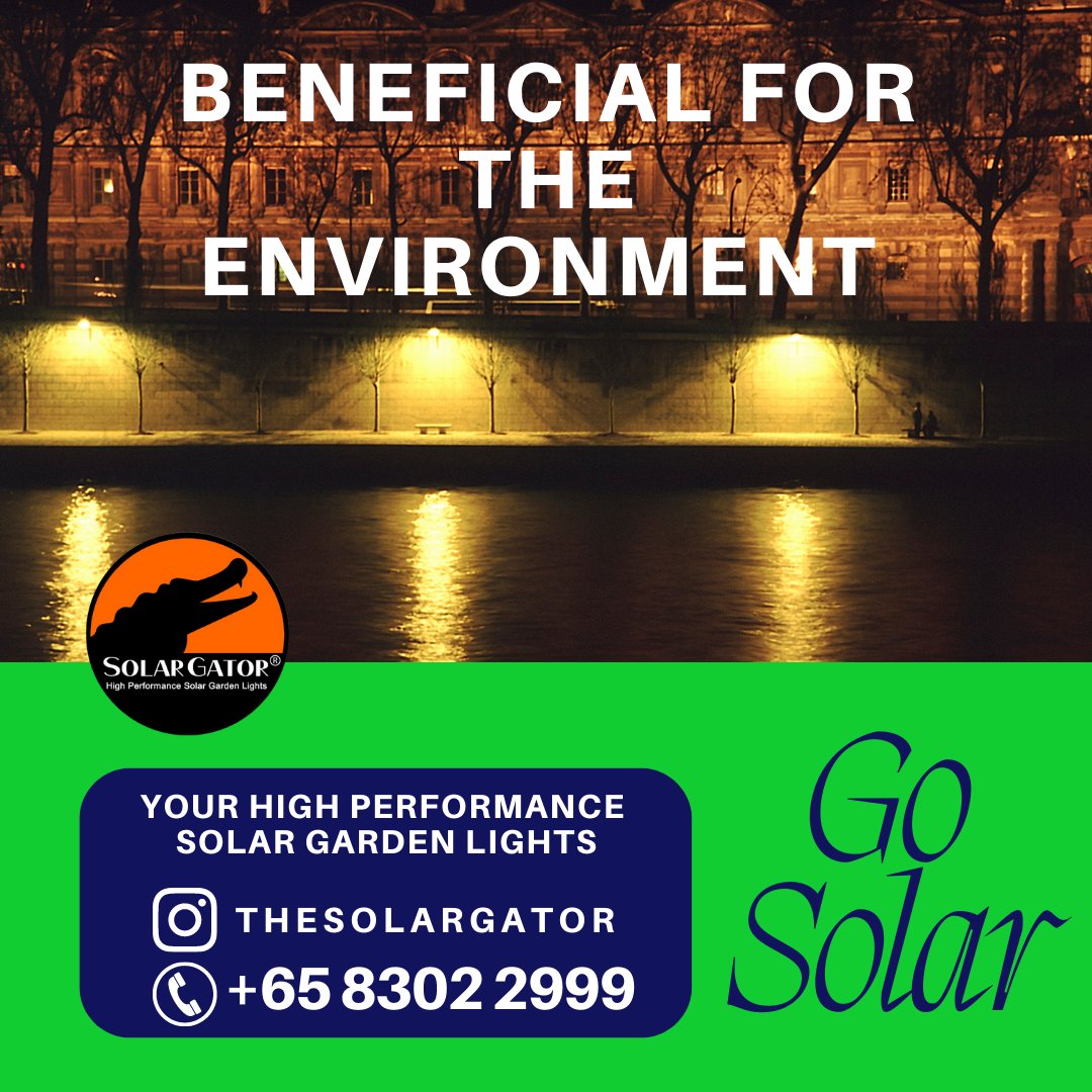 #solargators #solargator #GreenEnergyPlanet #greenenergygroup #greenenergy #savetheearthgogreen #savetheearth #green #singaporebranded #solarsingapore #solarpowered #solar #solargardenlamps #solargarden #solarpower #singaporebrands #singaporebrand #solarpv #solarenergy