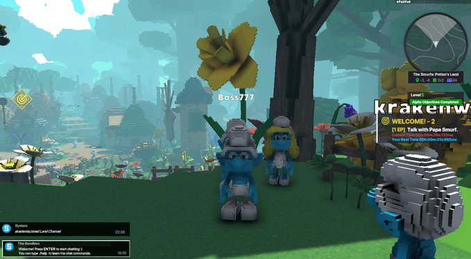 tadadamov's tweet photo. @TheSandboxGame I just participated in The Smurfs Giveaway for a chance to win a Season 3 Alpha Pass! Check out my screenshot below! 👇 https://t.co/RFk8oS5ZCE