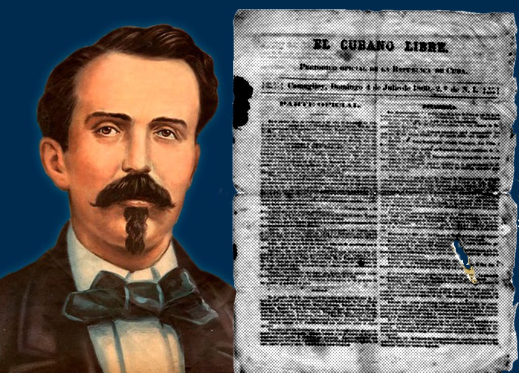 SunyGarca1's tweet photo. #CubaViveEnSuHistoria 17/10/1868 Carlos Manuel De Céspedes edita el 1er número del periódico "El cubano libre" #JagueyEnVictoria #Matanzas @DiazCanelB @SuselyMorfaG @IvnMartnezIzqu1 @gonzalez_meilys @mariofsabines @CuetoCobas @LuisAlbertRodr @PresidenciaCuba @AmppGrande https://t.co/b2SLXzk6yS