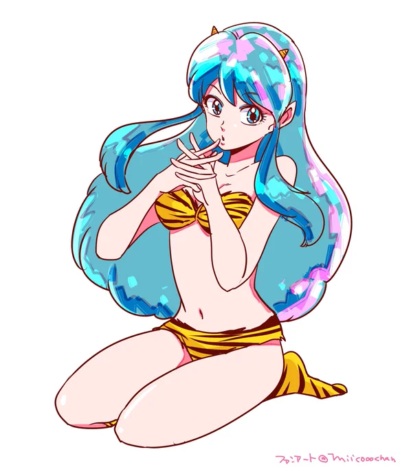 過去絵です!またラムちゃん描こう〜っと! 