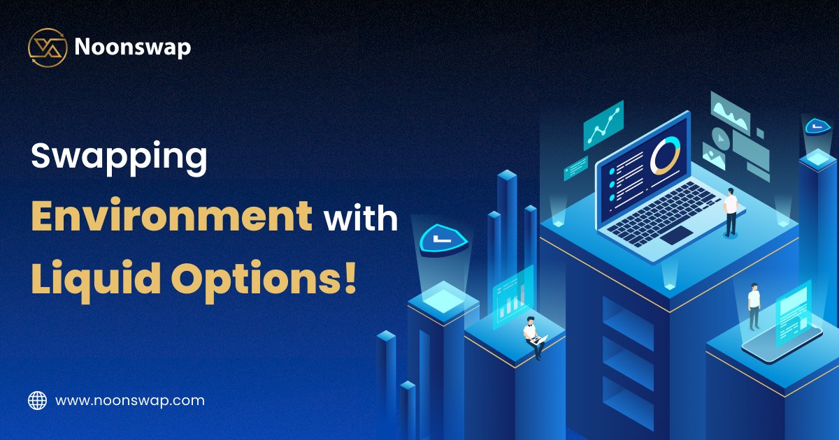 Noonswap gives you assistance in locating your progressive trading spot within a reliable swapping environment which exhibits the vital factors of liquid options. 

t.me/NoonSwap
noonswap.com

#Noonswap #SwapExchange #Dexprotocols #BSC #ETH #Noonx #NoonDex