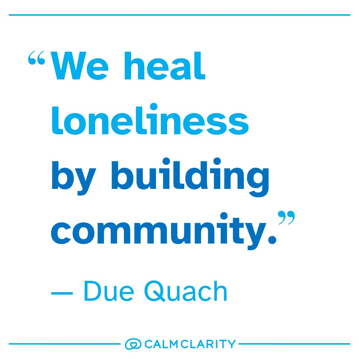 DueMQuach's tweet photo. Explore & Apply:
List ten things you feel build a healthy sense of community. Then do as many of those things as possible every month.
#community #mindfulness #ShiftIntoBrain3 #CalmClarity #DueQuach #Inspiration https://t.co/RwJm7yAyXy