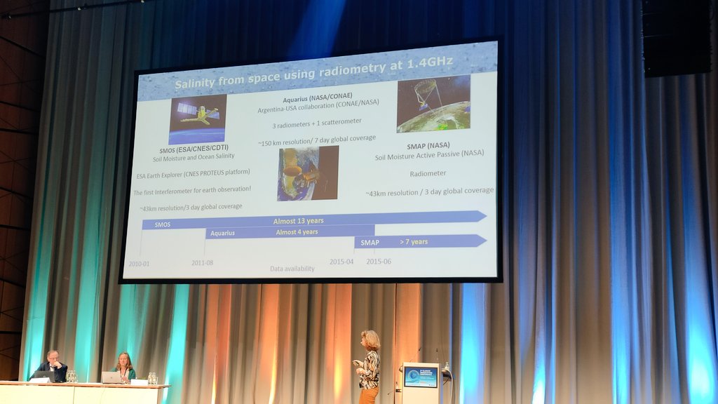 j_munoz_sabater's tweet image. A probably less known #ECV but with lot of implications for #climate and with already more than a decade of satellite observations: Sea Surface Salinity, presented by J. Boutin at #GCOS2022 Conference.