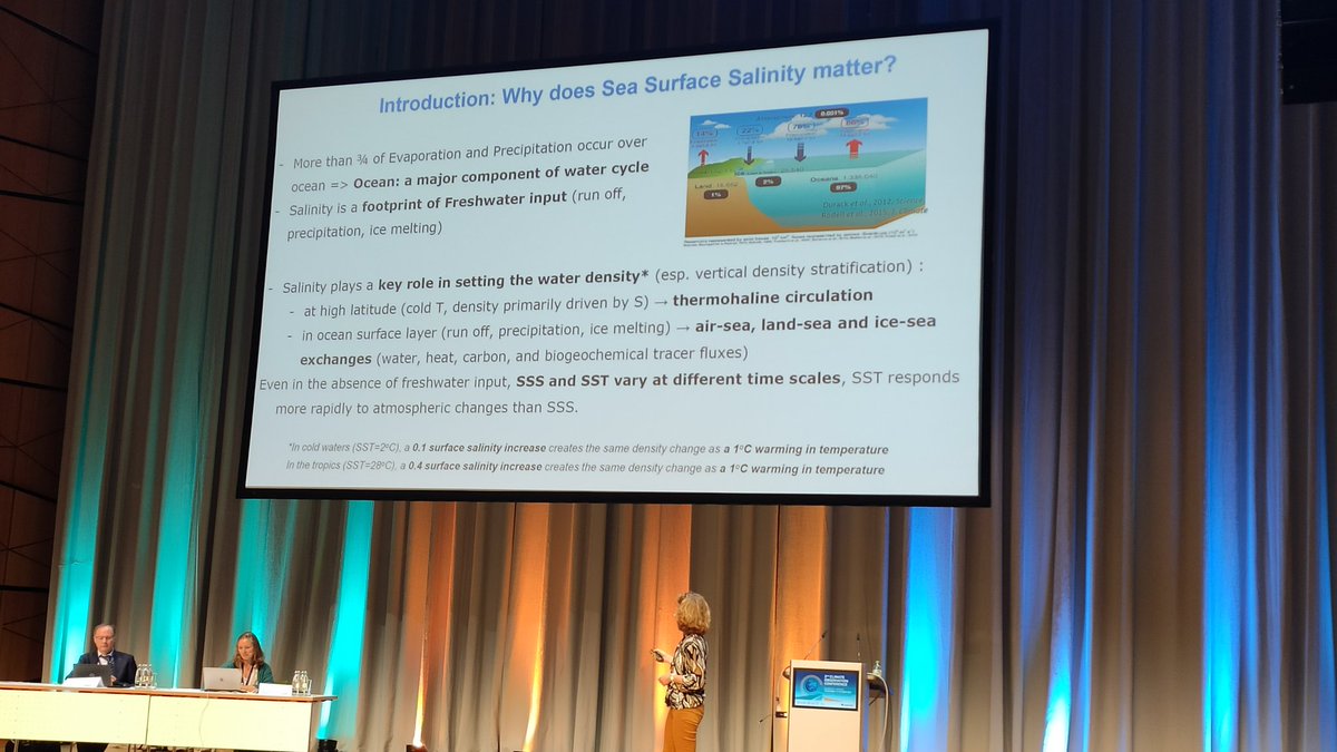 j_munoz_sabater's tweet image. A probably less known #ECV but with lot of implications for #climate and with already more than a decade of satellite observations: Sea Surface Salinity, presented by J. Boutin at #GCOS2022 Conference.