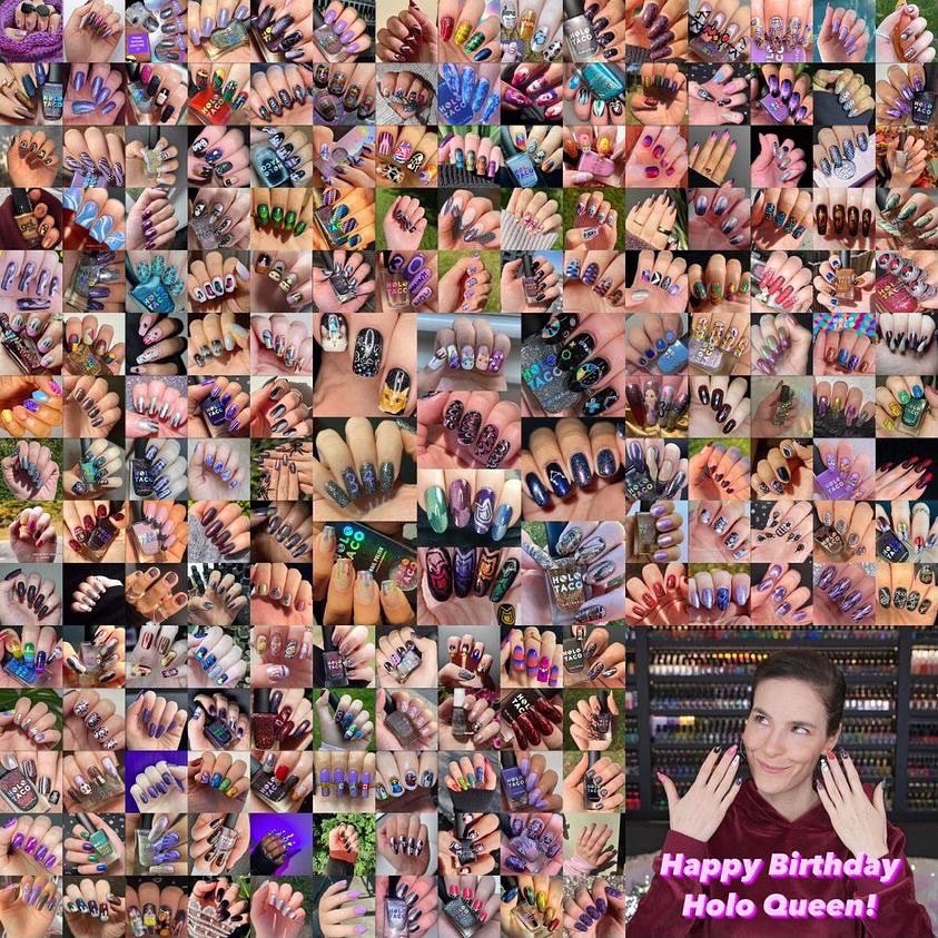 nailbrag's tweet photo. Happy birthday @nailogical! Menchie and Zyler threw you a party on my nails. Thanks to @lunaxlacquer, @haysalto, @/crappy_nails for hosting this collab over on Instagram!😸🎉#LetsTacoboutYourBday https://t.co/y2cTEf6VxQ