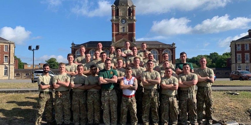 RMASTrust's tweet photo. On 29 &amp; 30 October members of 21 Platoon, Alamein Company will be cycling in shifts for 24hrs to cover 4,800 km on Wattbikes, the distance between Sandhurst and El Alamein to raise money for @Soldierscharity, @MindCharity and The Sandhurst Trust.
https://t.co/zmFlYFApex https://t.co/Ub3QZGwA2V