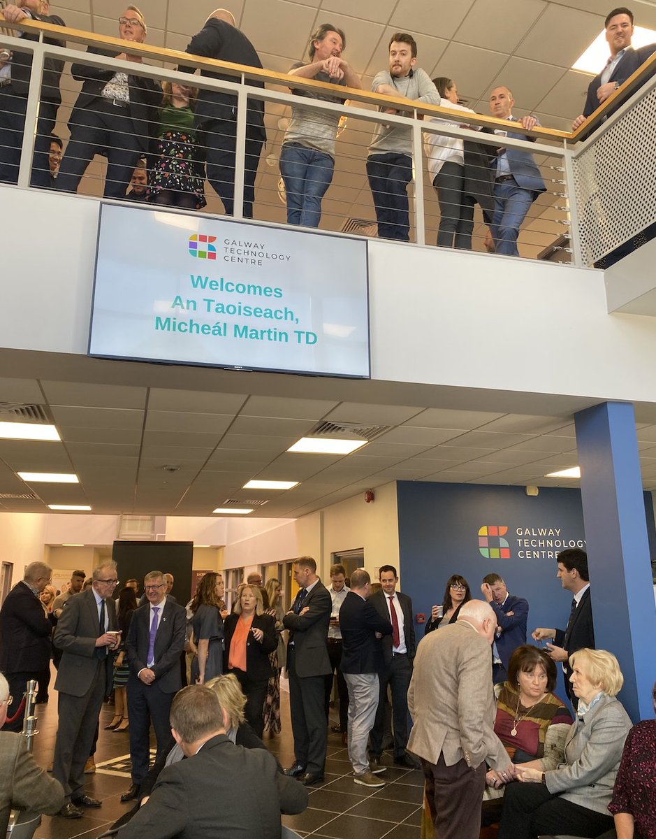 CogencyIrl's tweet photo. Delighted to be a part of this event last Friday hosted by @GalwayTech
Taoiseach MicheΓ‘l Martin laid a ceremonial block for the extension of the GTC Innovation facility and then spoke on innovation and jobs in the West.
#gtc #galwaytech #expansion #innovation https://t.co/C341UJYUTR