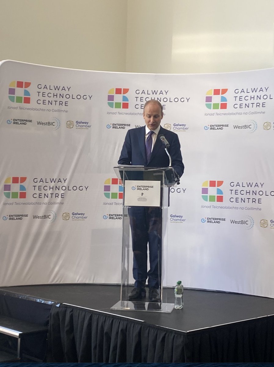 CogencyIrl's tweet photo. Delighted to be a part of this event last Friday hosted by @GalwayTech
Taoiseach MicheΓ‘l Martin laid a ceremonial block for the extension of the GTC Innovation facility and then spoke on innovation and jobs in the West.
#gtc #galwaytech #expansion #innovation https://t.co/C341UJYUTR