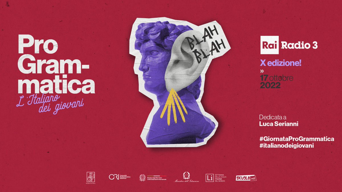 Radio3scienza's tweet photo. Il ruolo dell'italiano nella #scienza per la X edizione della #GiornataProGrammatica con @AstroLinda99. E poi quanto inquinano i servizi digitali che utilizziamo? Con #GiovannaSissa @UniGenova per Festival @informatici #SenzaFrontiere
La puntata di oggi ▶️ https://t.co/B0k5Vdb0tM https://t.co/alRsW5WMnh