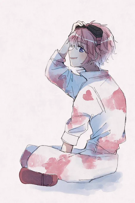 このビジュ見た時から描こうと決めてたゴーグルのお兄さんがかっこいい #すとぷりギャラリー 