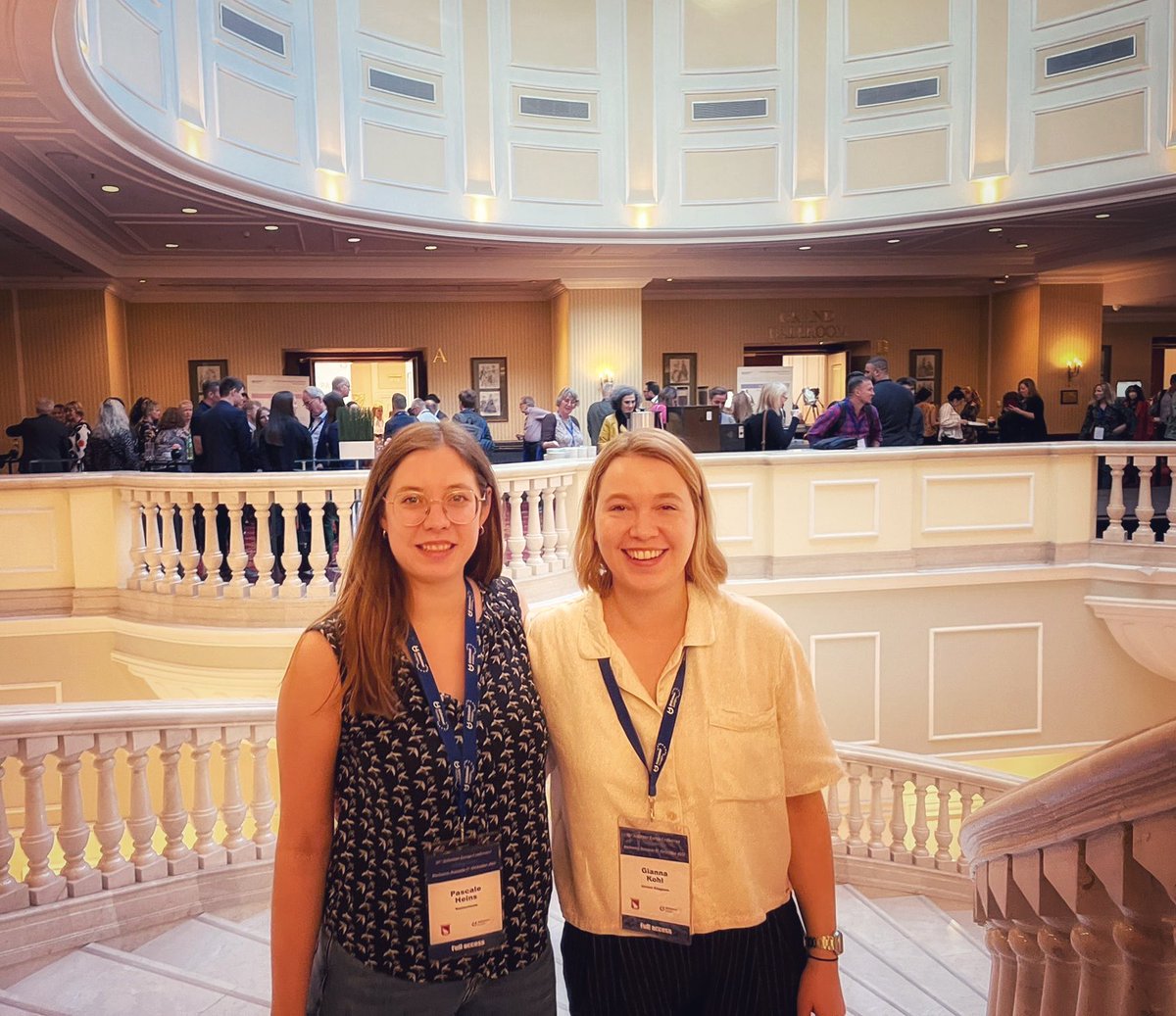 Gianna Kohl (@giannajkohl) on Twitter photo Come join us in the Timisoara room tomorrow 10:45-12:00 at #32AEC to learn more about social participation & disclosure of a diagnosis in #dementia. <a href="/HeinsPascale/">Pascale Heins</a> & I are excited to be presenting our work 🤩
<a href="/DTdementia/">DISTINCT Dementia</a> <a href="/InterdemEurope/">InterdemEurope</a> <a href="/AlzheimerEurope/">Alzheimer Europe</a> Come join us in the Timisoara room tomorrow 10:45-12:00 at #32AEC to learn more about social participation & disclosure of a diagnosis in #dementia. <a href="/HeinsPascale/">Pascale Heins</a> & I are excited to be presenting our work 🤩
<a href="/DTdementia/">DISTINCT Dementia</a> <a href="/InterdemEurope/">InterdemEurope</a> <a href="/AlzheimerEurope/">Alzheimer Europe</a>