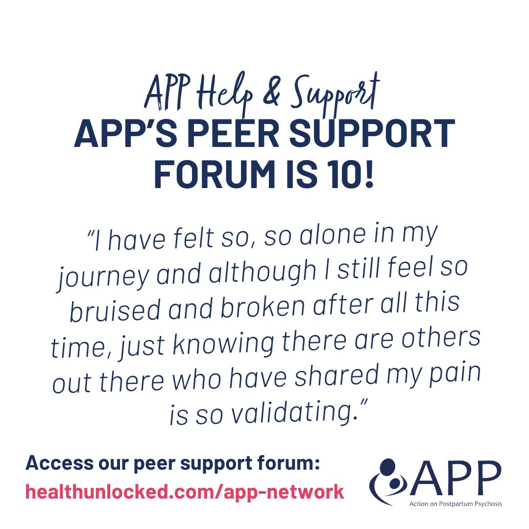 ActionOnPP's tweet photo. APP’s #PeerSupport forum went live 10 years ago. Over the last decade, the forum has continued to grow into the warm and welcoming community it is today.
💜 These comments help to show how important the forum is.
Read more: https://t.co/3cbHicl7tb https://t.co/MjLgHBpOHf