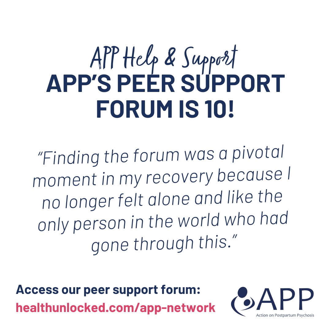 ActionOnPP's tweet photo. APP’s #PeerSupport forum went live 10 years ago. Over the last decade, the forum has continued to grow into the warm and welcoming community it is today.
💜 These comments help to show how important the forum is.
Read more: https://t.co/3cbHicl7tb https://t.co/MjLgHBpOHf